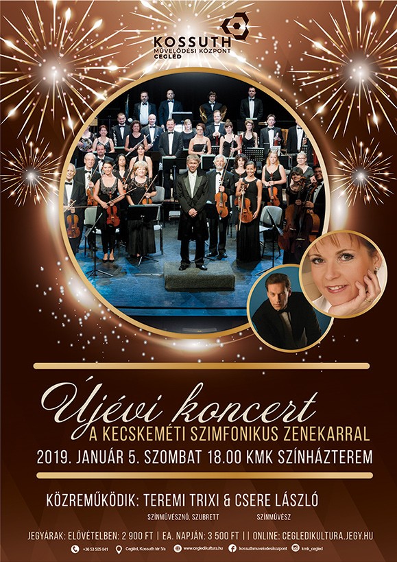 Újévi koncert a Kecskeméti Szimfonikus Zenekarral