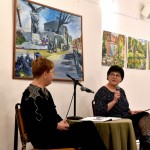 Kovács Edit kiállítása a Kamaragalériában (2018. 11. 27.)